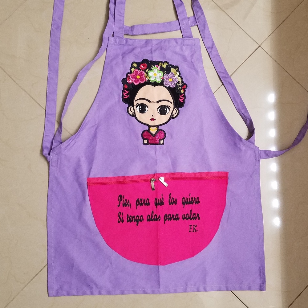 Frida kahlo apron.